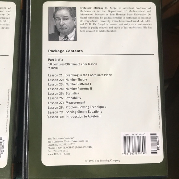 Basic Math DVDs - Picture 4 of 4